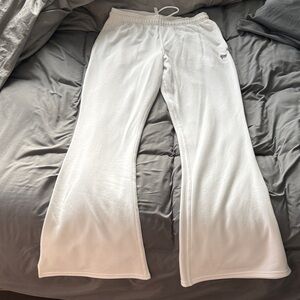 Fabletics White Track Pants